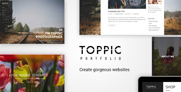 TopPic v4.1.5 - Portfolio Photography Theme