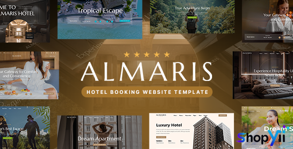 Almaris - Luxury Hotel and Booking Website Template