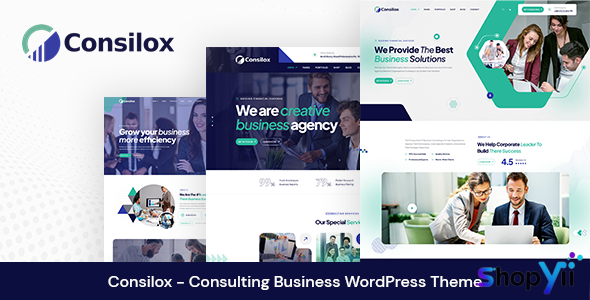 Consilox v1.0.0 - Consulting Business WordPress Theme