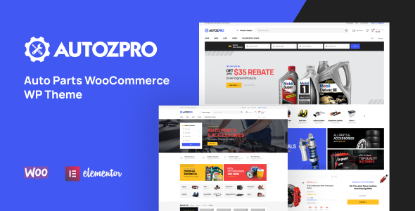 Autozpro v1.0.4 - Auto Parts WooCommerce WordPress Theme