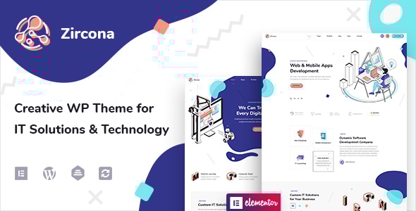 Zircona v1.2.3 - IT Solutions & Technology WordPress Theme