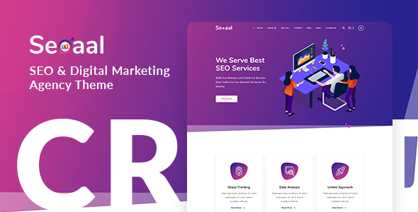 Seoaal v1.0.3 - SEO & Digital Marketing WordPress Theme