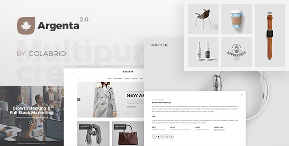 Argenta v2.1.1 - Creative Multipurpose WordPress Theme