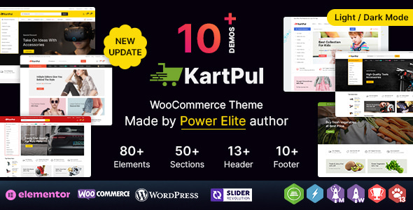 KartPul - Multipurpose WooCommerce Theme - Updated