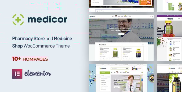 Medicor v1.7.5 - Medical Clinic & Pharmacy WooCommerce WordPress Theme
