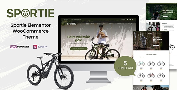 Sportie v1.0.5 - Elementor WooCommerce Theme