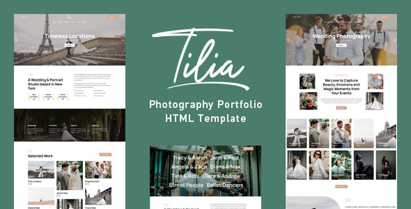 Tilia v1.0.1 - Wedding Photography Portfolio