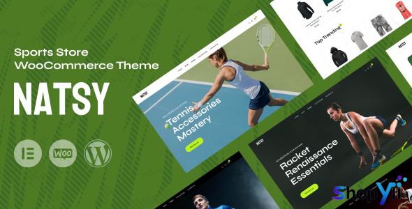 Natsy v1.0.3 - Sports Store WooCommerce Theme