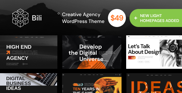 Bili v1.0.10 - Creative Agency WordPress Theme