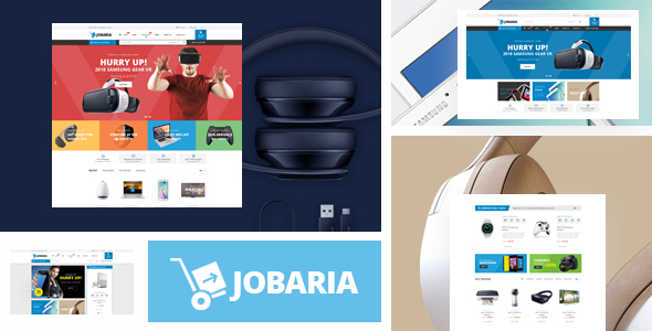 Jobaria v1.0.8 - Technology Theme for WooCommerce WordPress