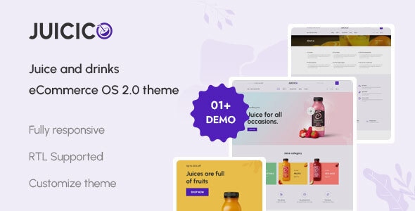 Juicico v1.0 - The Juice & Drink Ecommerce Shopify Theme