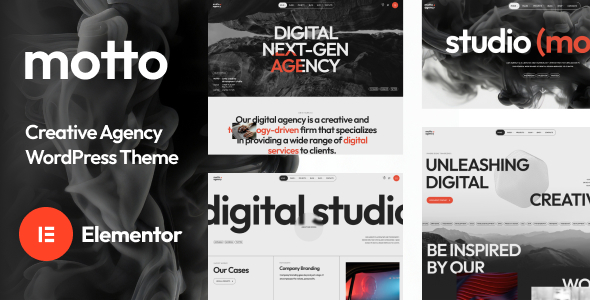 Motto v1.0.3 - Creative Agency & Startup WordPress Theme