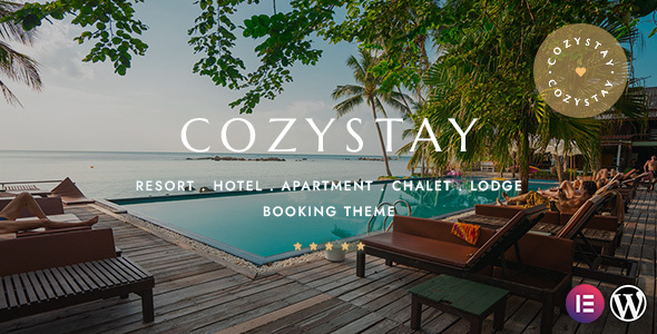 CozyStay v1.5.0 - Hotel Booking WordPress Theme