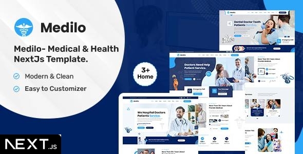 Medilo - Medical & Health Care NextJs Template