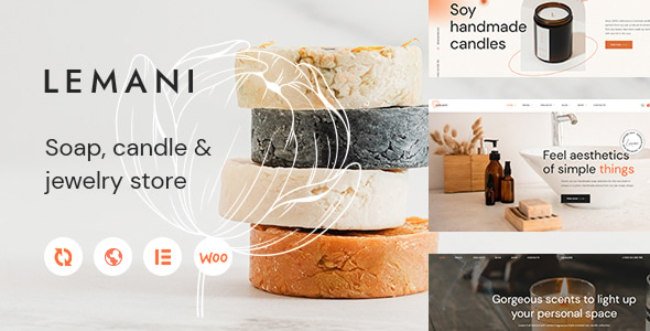 Lemani v1.1.15 - Handmade Stuffs and Jewelry WordPress Theme