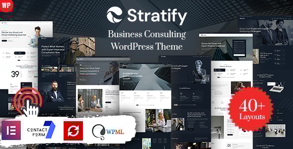 Stratify v1.1 - Business Consulting WordPress Theme