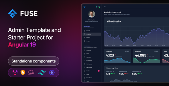 Fuse v10.0.0 - Angular 10+ Material Design Admin Template