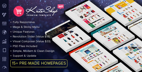 KuteShop v3.6.9 - Multipurpose WooCommerce Wordpres Theme