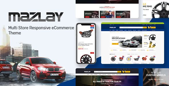 Mazlay v1.0 - Car Accessories Prestashop Theme