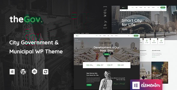 TheGov v1.0.13 - Municipal and Government WordPress Theme