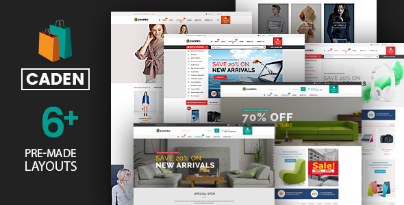 Caden v1.3.6 - Mega Store Responsive WordPress Theme