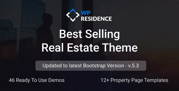 WP Residence v3.5.1 - Real Estate WordPress Theme