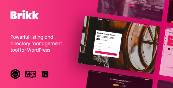 Brikk v1.2 - Directory & Listing WordPress Theme
