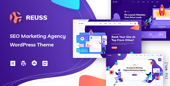 Reuss v1.0.3 - SEO Marketing Agency WordPress Theme