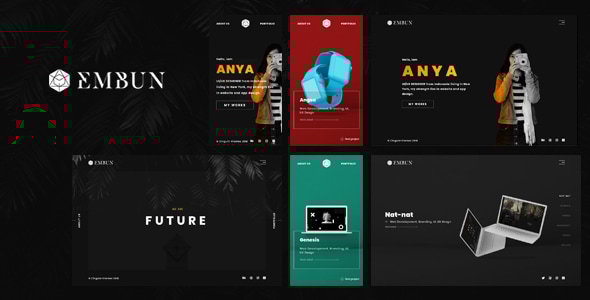 Embun v1.0 - Portfolio Showcase HTML Template