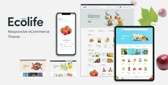 Ecolife v1.0 - Organic WooCommerce WordPress Theme