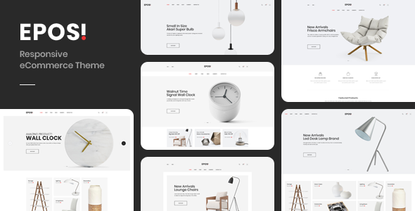 Eposi v1.0.3 - Minimal Theme for WooCommerce WordPress