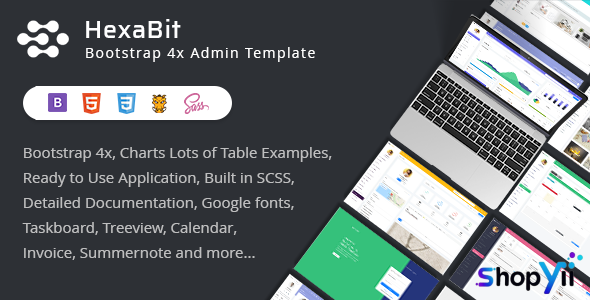 HexaBit v1.0 - Responsive Bootstrap Admin Template & UI KIT
