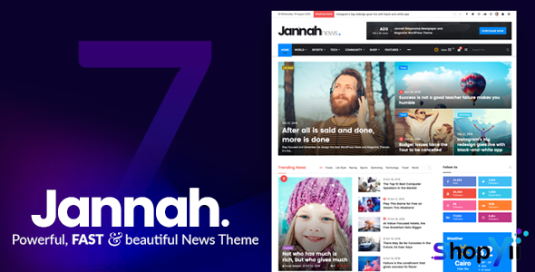 Jannah News v5.4.2 - Newspaper Magazine News AMP BuddyPress