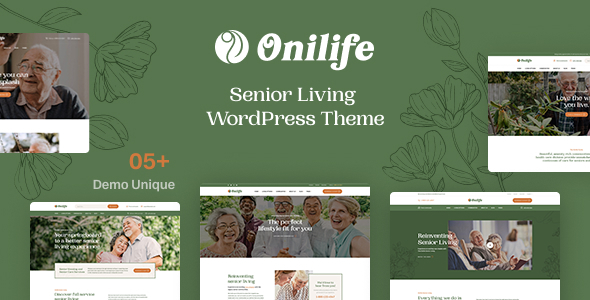 Onilife v1.1.8 - Senior Living WordPress Theme