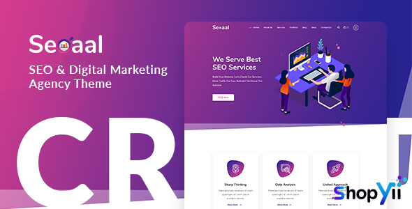 Seoaal v1.0.7 - SEO & Digital Marketing WordPress Theme