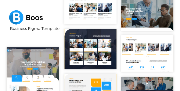 Boos v1.0 - Business Figma Template