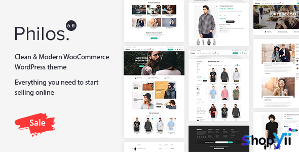 Philos v5.5 - Responsive WooCommerce WordPress Theme