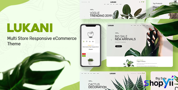 Lukani v1.1.0 - Plant Store Theme for WooCommerce WordPress
