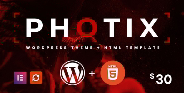Photix v1.0 - Photography and Gallery Website Template
