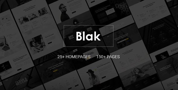 Blak v1.0 - Responsive MultiPurpose HTML5 Website Template