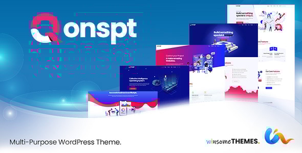 Qonspt v1.2.3 - Isometric MultiPurpose WordPress Theme