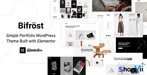 Bifrost v2.2.1 - Simple Portfolio WordPress Theme