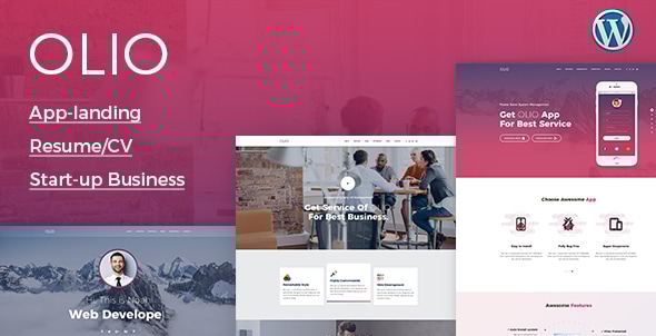 Olio v1.2 - One Page WordPress Theme