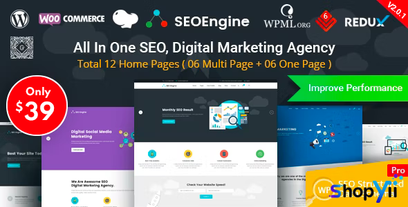 SEO Engine v2.0.0 - SEO & Digital Marketing Agency Theme