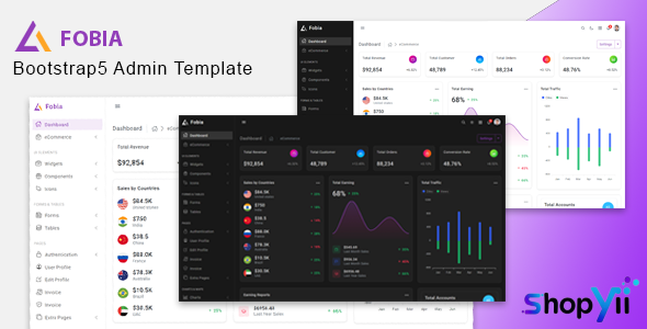 Wipe Admin v1.0 – Angular 9+ Bootstrap 4+ Multipurpose Admin Dashboard Template