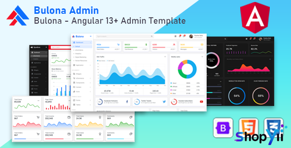 Bulona v1.0 - Angular 10+ Admin Template