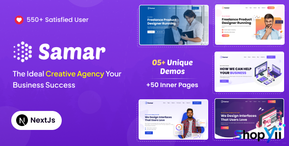 Samar v1.0 - Creative Agency React Template