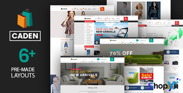 Caden v1.4.0 - Mega Store Responsive WordPress Theme