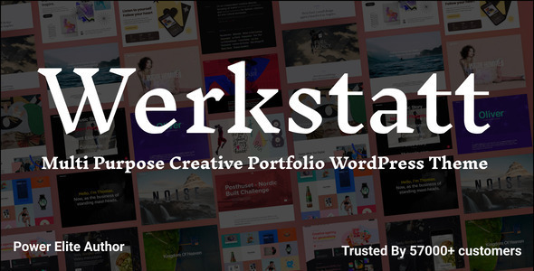 Werkstatt v4.6.3.3 - Creative Portfolio Theme