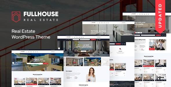 FullHouse v1.8.3 - Real Estate Responsive WordPress Theme